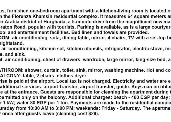 F In Florenza Khamsin Appartement *